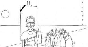 کاریکاتور یادبود مراسم ترحیم1400